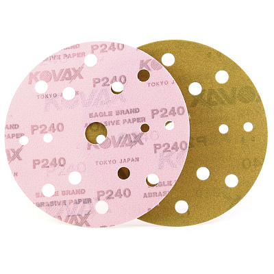 P240 152мм KOVAX Premium New Абразивный круг, с 15 отверстиями 5680240